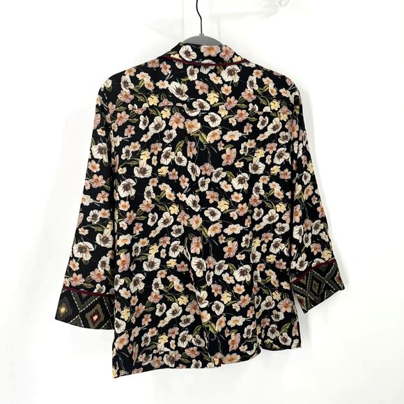 Bed To Brunch Floral Satin Pajama Set - Picture 5 of 10